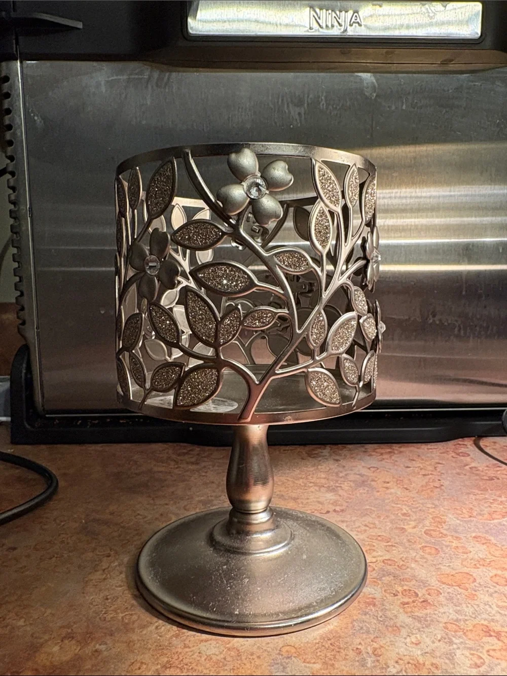 Flower Candle Holder Bath and Body Works